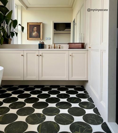 Blends East Hampton Star Marble Tile Ranges/Blends