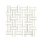 North Haven Basketweave Marble Mosaic Tile