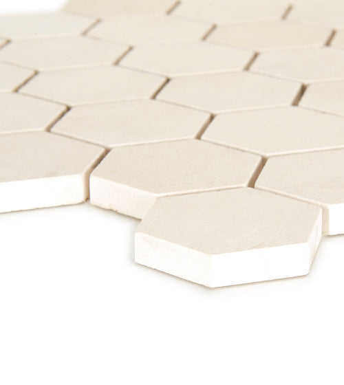 Palio Limestone Hexagon Mosaic tile Hexagonal Kitchen Tiles Palio Limestone Hexagon Mosaic tile Hexagonal Kitchen Tiles