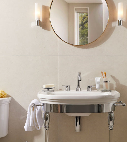 Umbrian White 30 x 60 Cut Samples