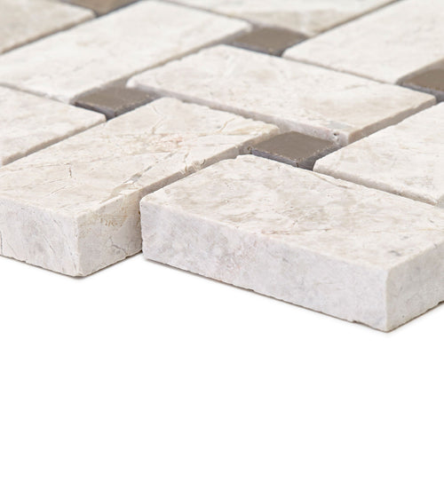 Westhampton Basketweave, Honed Marble Kitchen Tiles Westhampton Basketweave, Honed Marble Kitchen Tiles Westhampton Basketweave, Honed Marble Kitchen Tiles